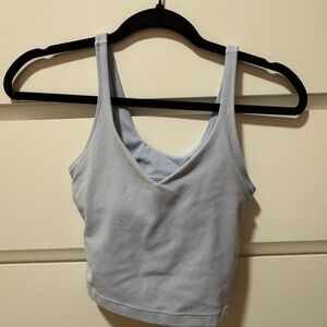 lululemon athletica Light Blue Tank Top